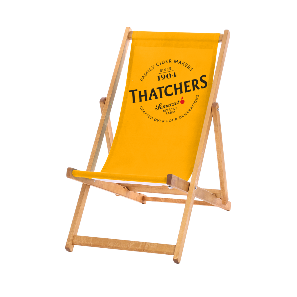 Thatchers Branded Deckchair